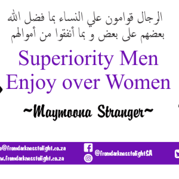 Superiority Men Enjoy over Women