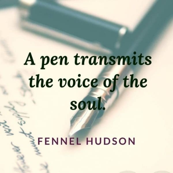 A pen Transmits